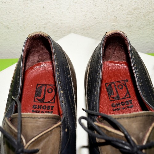 Jo Ghost Leather Lace Up Shoes Men 43 - Picture 13 of 17