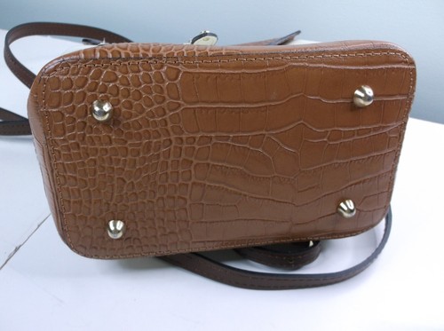 House of Harlow 1960 Brown & Cream Shoulder bag Crossbody Backpack Leather - Picture 11 of 11