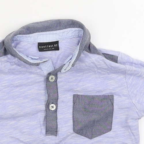 NEXT Boys Blue Cotton blend Polo Size 3 Years - 第 4/12 張圖片