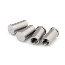 M6 weld nuts spot welding nut with column point inner thread stud SUS304 steel