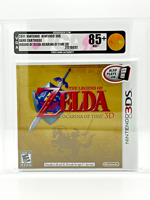 2011 Nintendo 3DS The Legend of Zelda: Ocarina of Time 3D 1st Print (USA)  Sealed Video Game - Made in Japan - CGC 9.6/A+ on Goldin Auctions