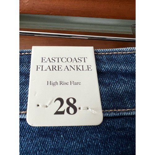 NWT Rolla's Women's High Rise Eastcoast Flare Ankle Jeans Vintage Indigo Size 28 - Picture 8 of 14