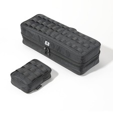 CAMPINGMOON MOLLE System Tactical Camping Gear Organizer Utility Tool Bag w P...