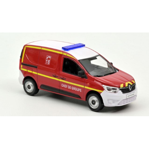 Renault Express 2021 Pompiers Chef De Groupe 1:43 Norev Pompieri -D- Neues Model-image