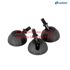 Leofoto SC-50 Set of 3 Universal Rubber Tripod Feet 3/8" Grippy