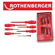 Jeu De Tournevis Électricien Rothenberger VDE 7 Pièces 1000V 323126