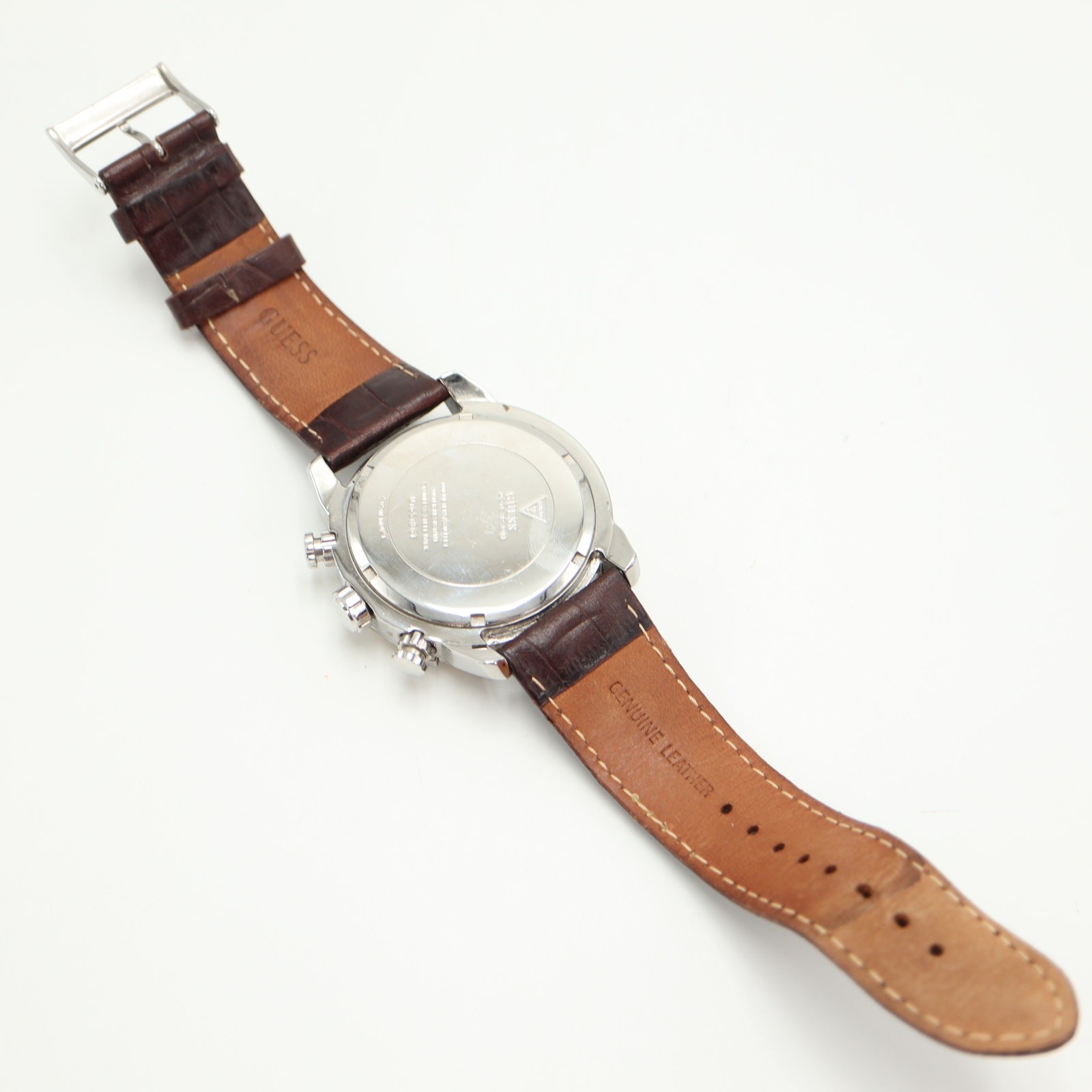 Guess Two Tone Split Second Chronograph 46mm Watc… - image 16