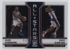 2022-23 Panini Donruss Optic All-Stars Allen Iverson Vince Carter #19 HOF 0us8