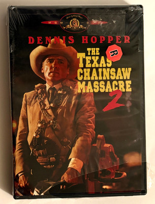 The Texas Chainsaw Massacre 2 DVD 1986 Splatter Horror Dennis Hopper NEW!!