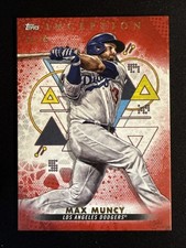 2022 Topps Inception - Max Muncy #64 Red /75