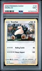 2020 POKEMON SWORD & SHIELD #140 SNORLAX-HOLO PSA 7