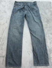 Levis 569 Jeans Men's 36x34 (Actual 32x32) Blue Denim Loose Straight Leg
