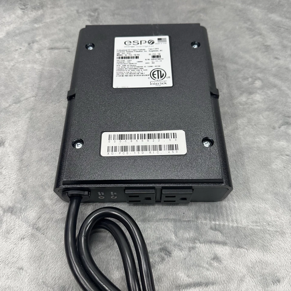 ESP XG-PCS-15D RIC Next Gen PCS 120V 15A AC Power Surge Protector - Image 4 of 4