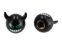 "Set: 2X Ventilkappe \"Devil\", GrüN"
