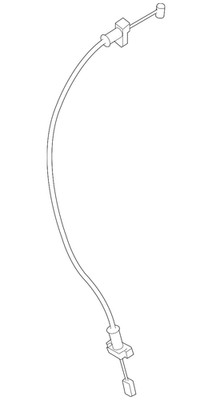 Genuine Volvo Door Latch Cable 31276398