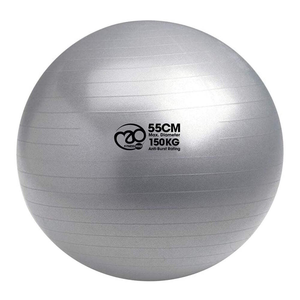 The Mad Group 150kg Swiss Ball with Pump 55cm Gym Ball