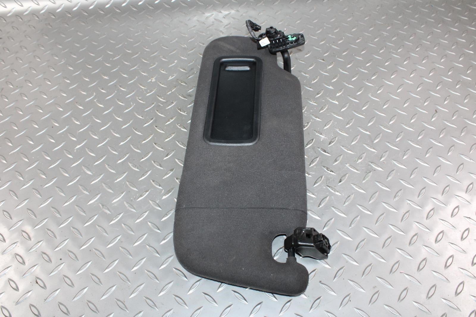 17-20 Levante Black Cloth Overhead Roof Driver Left LH Sunvisor Shade OE WTY