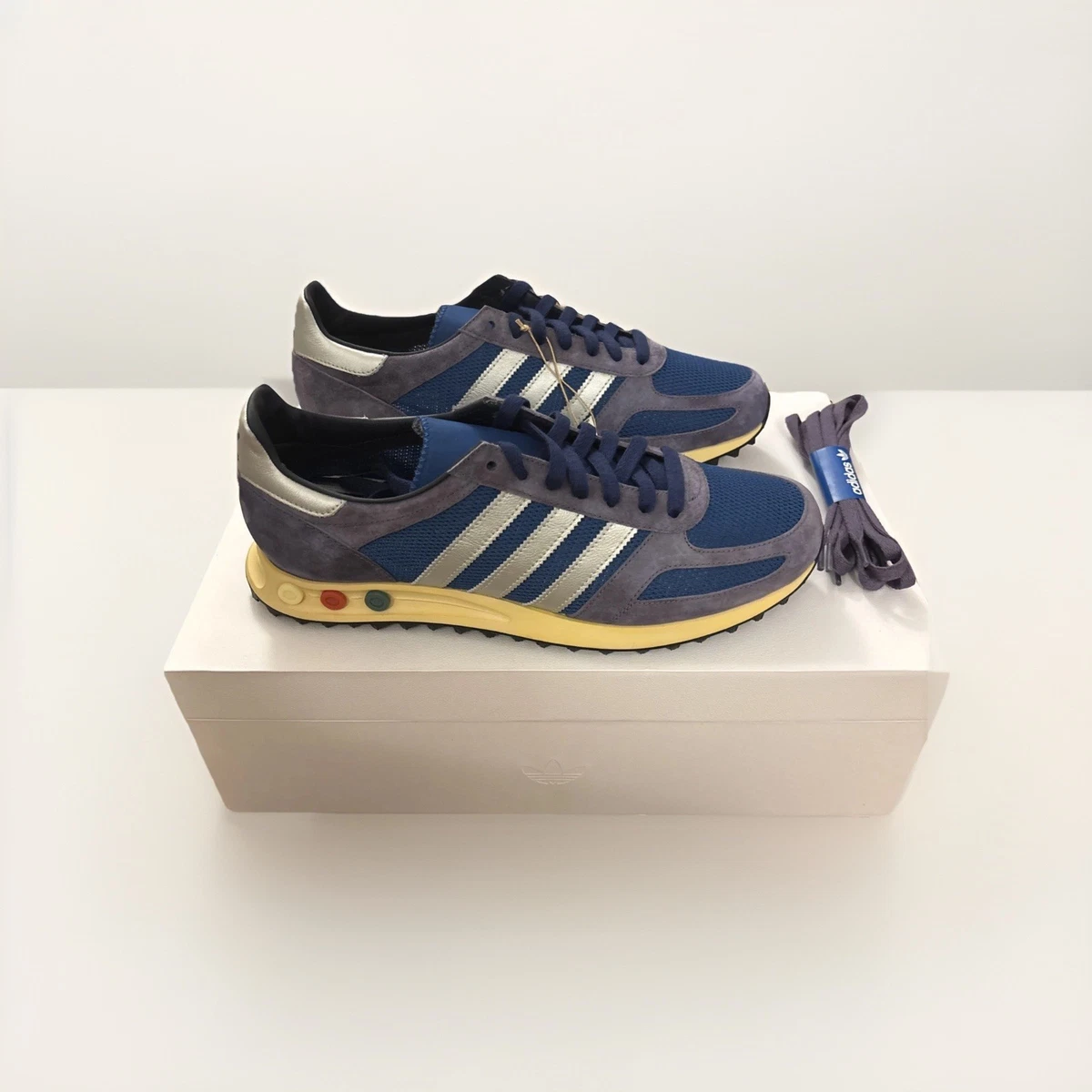 adidas LA Trainer OG Blue for Sale - Authenticity Guaranteed - eBay