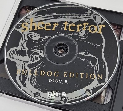 Rare Sheer Terror 2 Disk Bull Dog Edition Cd Black Out Records NM