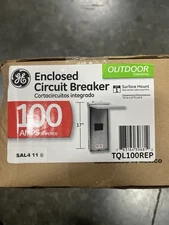 GE TQL100REP 100 Amp Outdoor Circuit Breaker with Enclosure