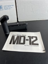 Nikon MD-12 Motor Drive, tested, works great, w/Manual