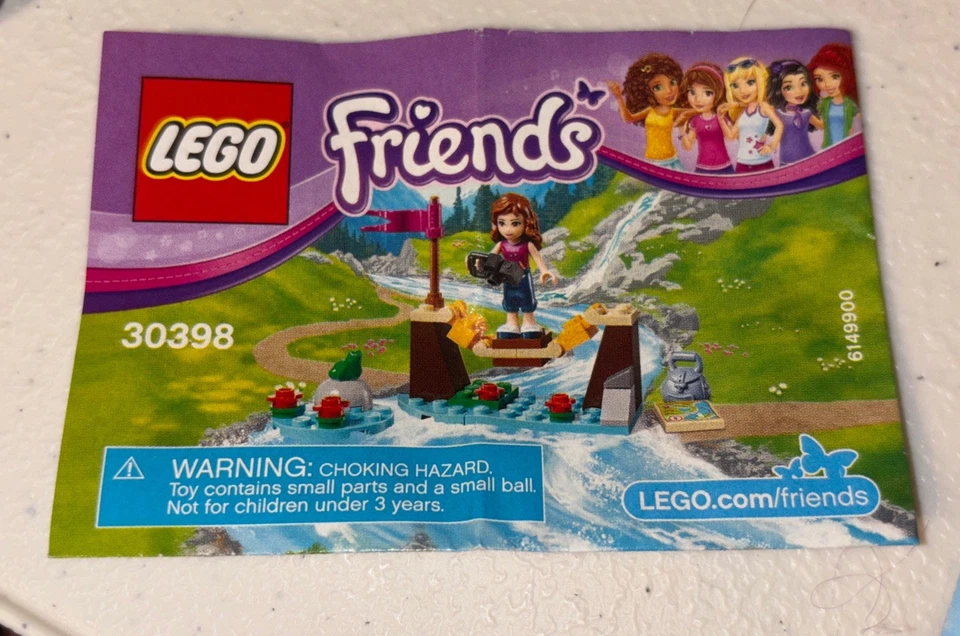 LEGO Juegos de Construcción Amigos Sin Cajas con Manuales y Minifiguras Lote Mixto de 5**LEER Foto 2 de 4