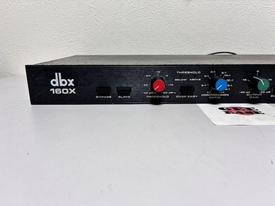 DBX 160X Compressor/Limiter Professional Guitar Bass Pro Audio
