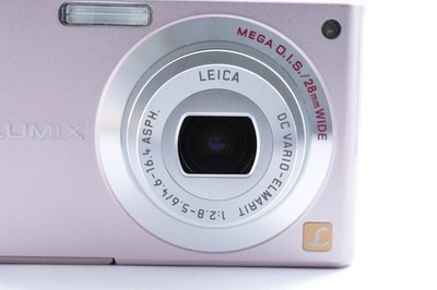 Panasonic LUMIX DMC-FX55 Digital Camera Pink Compact Tested