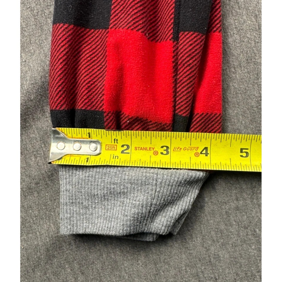 North Pole Kids Buffalo Plaid Pajama Pants Girls Sleepwear Size S 7/8 - Image 2 of 4