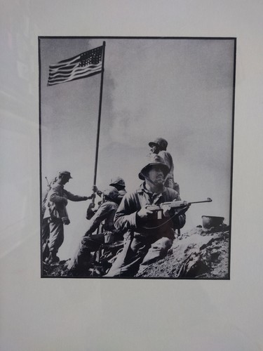 Lou Lowery &Joe Rosenthal U.S. Marines Iwo Jima Mt. Suribachi Flag Raising WWII - Bild 3 von 8
