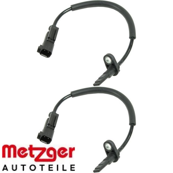 2X Sensor FüR Raddrehzahl Metzger 0900915 2 Sensor Raddrehzahl FüR Ford-image
