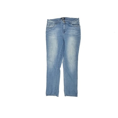 D. Jeans Slim Straight Women's size 12 Medium Wash Blue Denim Jeans