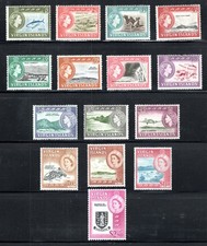 ÎLES VIERGES 1964 SC#'s 144-158 MH