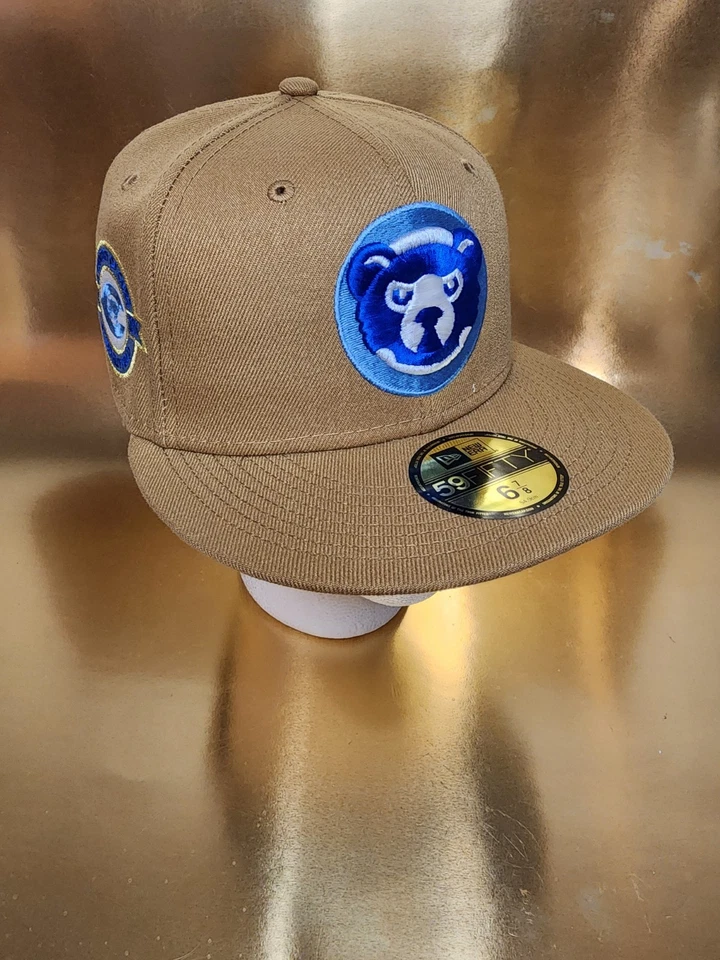 Chicago Cubs New Era MLB 100 Years Wrigley Field Patch Fitted Hat Size 6 7/8 - Image 2 of 4