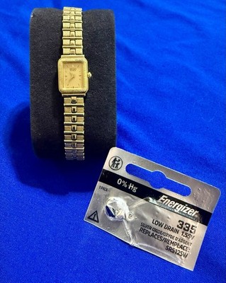 Seiko Ladies Small Vintage Gold Tone Quartz Watch 1E20-5689