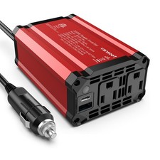 Vansoet 300W Car Power Inverter 12V DC to 110V AC PD 65W USB-C QC3.0