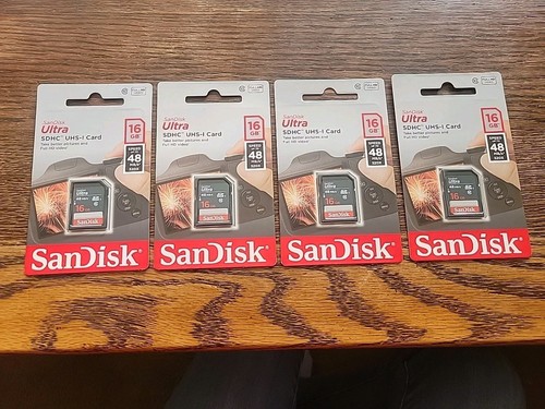 SanDisk Ultra SDHC UHS-1 Card 16 GB 48 MG - Picture 1 of 2