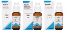 ADEL 23 Sinusitis Drops Pack of 3 Natural Homeopathic Remedy for Sinus Wellness