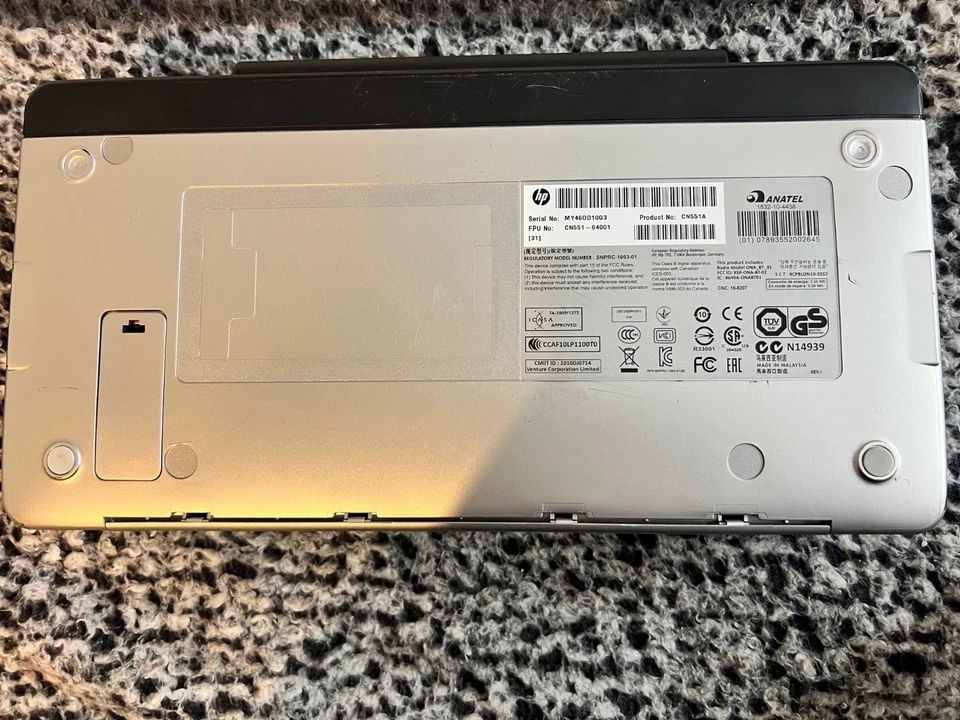 HP Officejet 100 Mobile Inkjet Printer - Image 3 of 4