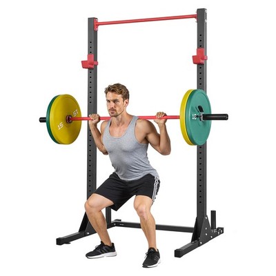 Uimoso Power Cage Squat Rack 800LBS Capacity Strength Training Equipment