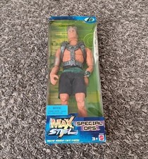 UPC 074299288883 product image for Vintage Max Steel Special OPS Figure With Pistol Mattel 2000 Open Box WB Kids | upcitemdb.com