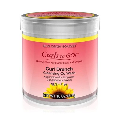 Jane Carter Solution Curls To Go Curl Drench Cleansing Co Wash 16 Oz