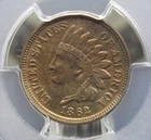 1862 Indian Head Cent Penny 1c PCGS MS62 #931 Unc Uncirculated ECC&C, Inc.