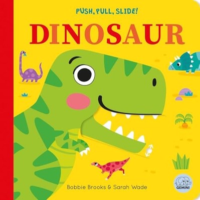 Push Pull Slide Dinosaur - GOOD