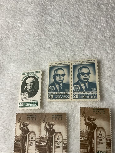 MEXICO-1962-1963-HISTORICAL EVENTS .-LOT OF -25-STAMPS-MNH-lot. # 147 - Picture 3 of 7