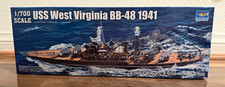 Trumpeter 1:700 USS West Virginia BB-48 1941 ...
