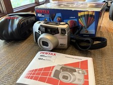 Pentax IQZoom 200 QD 35mm Point  Shoot Film Camera