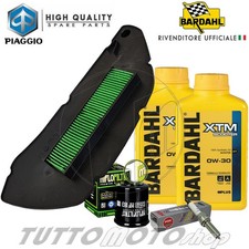 Tagliando PIAGGIO Medley 125-150 IE ABS 4T 2017 2018 Kit Bardahl Filtri Candela