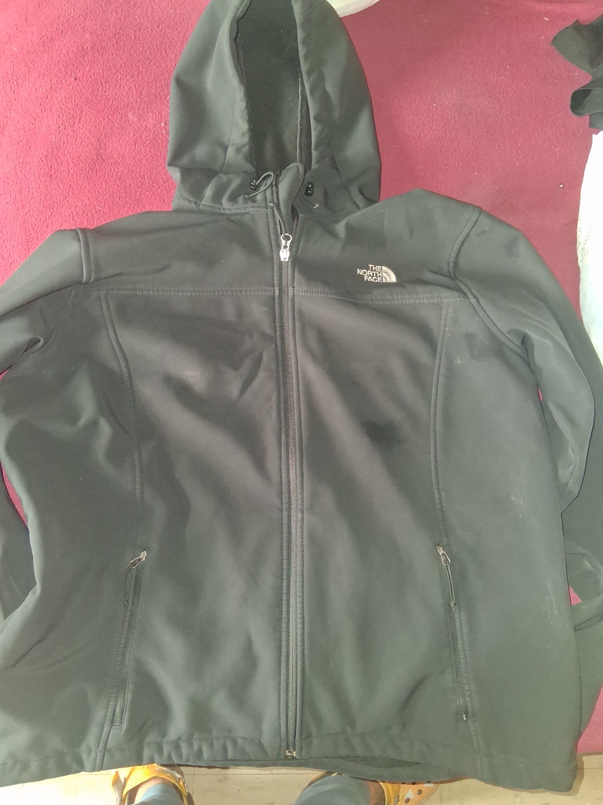 northface jacket medium black great condition - image 1
