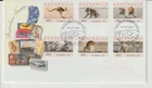 AUSTRALIA 2001, "Australian Animals "  FRAMA peel&stick, FDC / 1789
